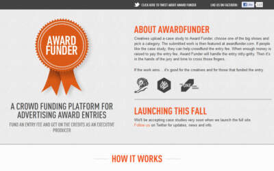 Award Funder: הקראוד פאנדינג של עולם הפרסים!