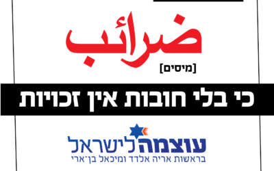בחירות 2013: קמפיין הבחירות של מפלגת עוצמה לישראל - שיעור באזרחות