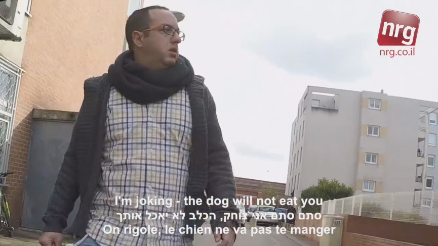 יהודי בפריז / מתוך הסרטון של NRG
